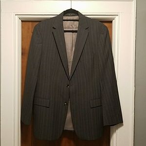 Men's Hugo Boss Grey Pinstripped Sport Coat.  New